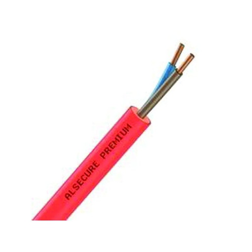 [CAB-2115] Câble Électrique Piro-Câble Électrique 2X1.5 Cr1-C1 - Couronne De 10M