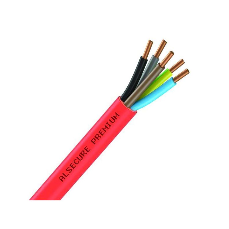 Câble électrique Piro-Câble électrique 5G2.5 CR1-C1 - couronne de 10m