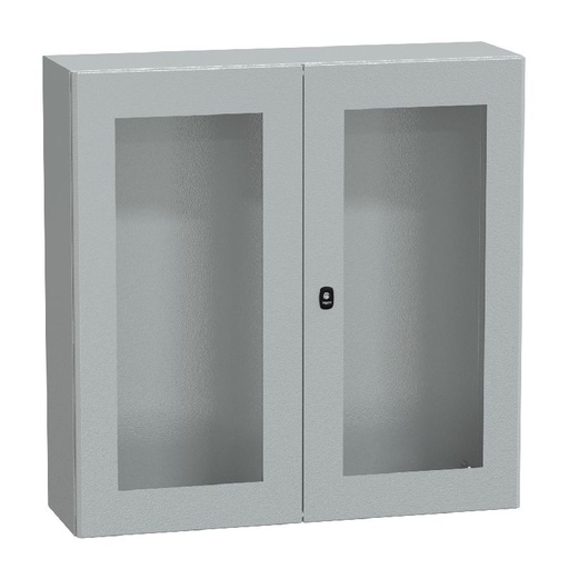 [SCHNSYS3D101030DT] Spacial S3D - H1000xL1000xP300+ 2 portes vitrée NSYS3D101030DT