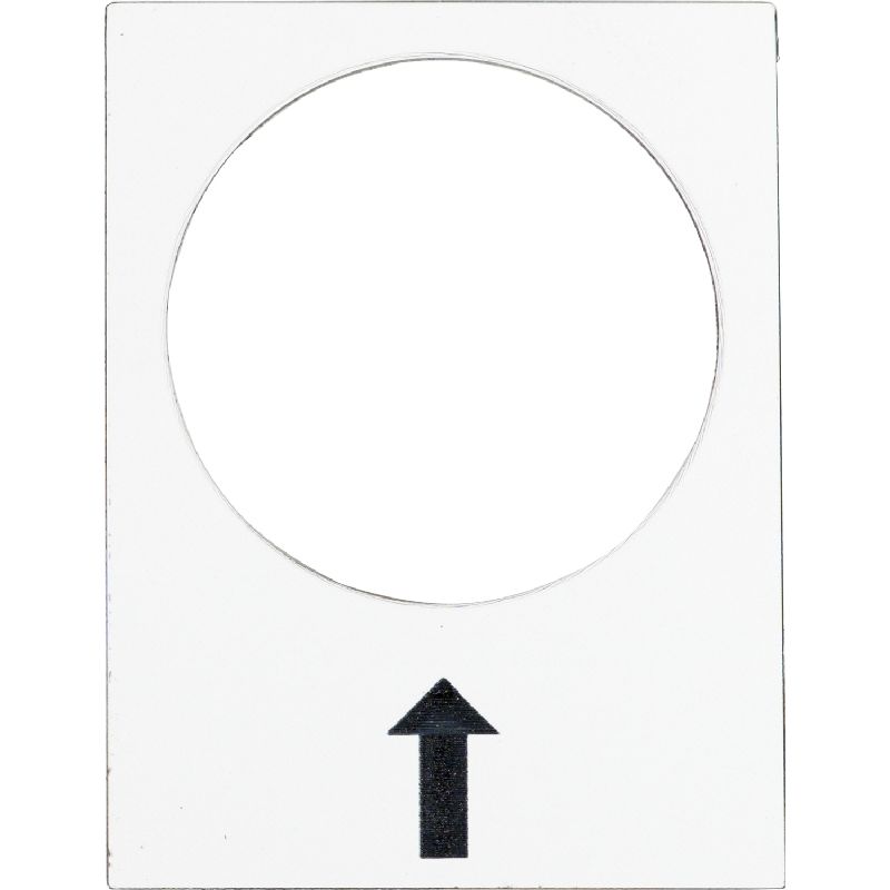 Harmony - étiquette - 30x40mm - blanc - droite PV ZB2BY4907