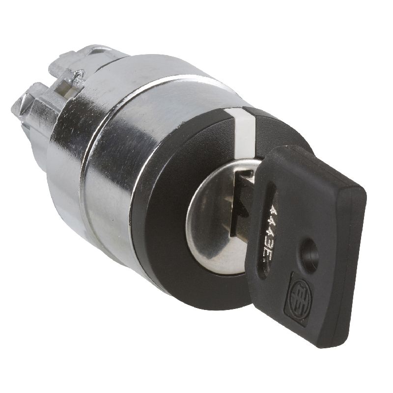 Harmony XB4 - tête bouton tournant à clé spec - Ø2 ZB4BG02K