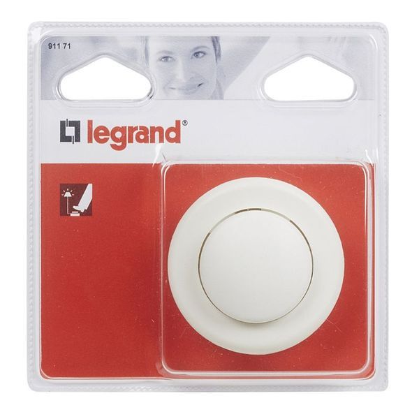 Interrupteur Pour Lampe A Pied Carre Blanc 2A legrand 091171