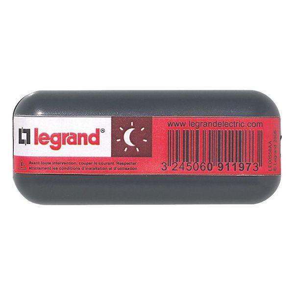 Inter Bip 2A 250V Noir Lums. legrand 091197