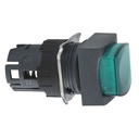 Harmony ZB6 - tête carrée pour bouton-poussoir lum ZB6CE3