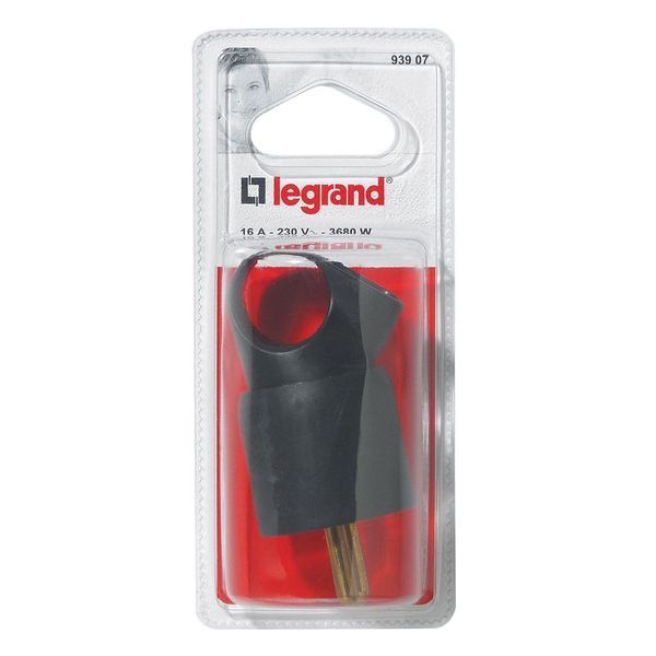 Fiches Mâle Avec Terre Plastique Annela Avec Anneau Bliste legrand 093907