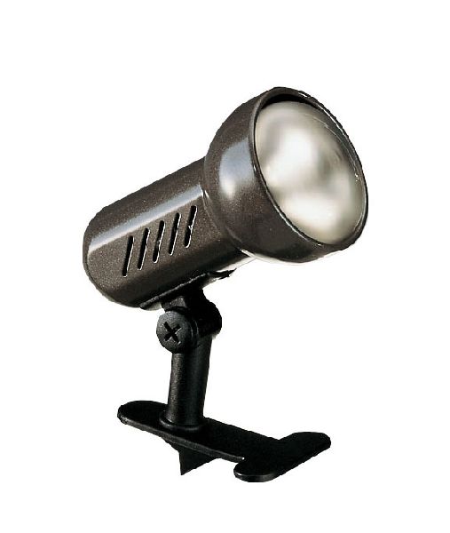 Remora - spot à pince e27 100w max, orientable, graphite, lampe non in - 0692