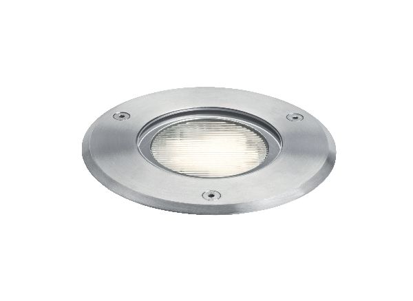 Luxmur 2 - encastré mur ext. gx53 ip66 ik07, rond, inox, lampe non inc - 1741