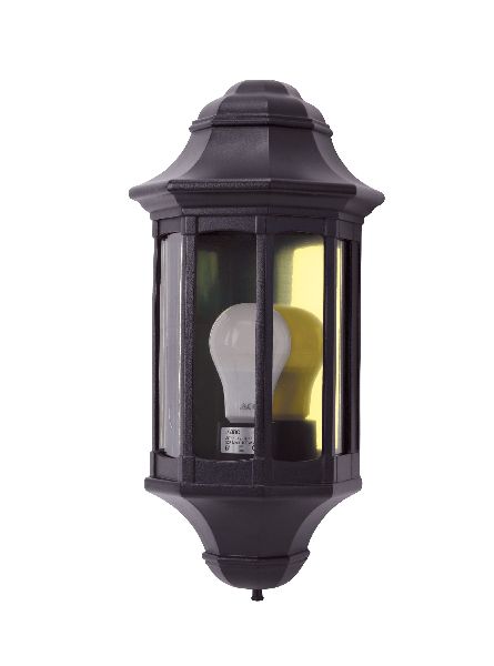 Mura - applique mur ext. ip44 ik08, noir, e27 77w max., lampe non incl - 1942