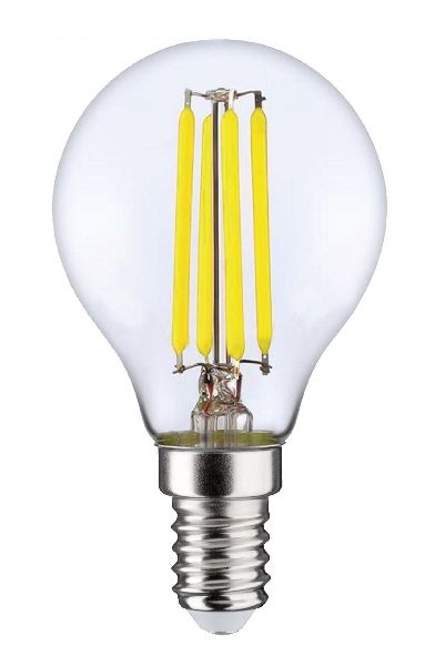Lampe sphérique g45 filament e14 led 4w 4000k 806lm, cl.énerg.e, 15000h, claire - 20026