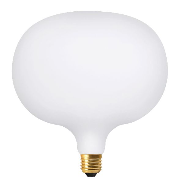 Lampe déco cobble e27 led 4,1w 2700k 320lm, cl.énerg.g, 25000h, dimmable, opale - 20112