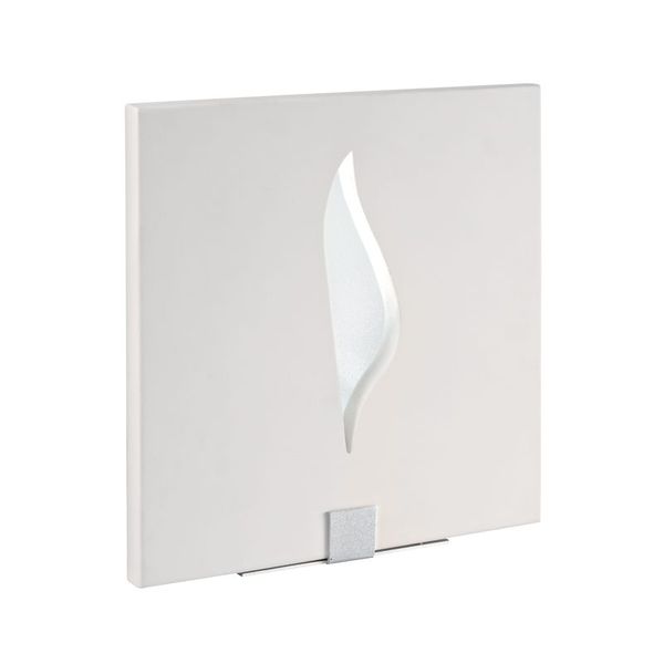 Flamme - applique mur plâtre 2g7 2x9w max., carré, blanc, lampe non i - 3026