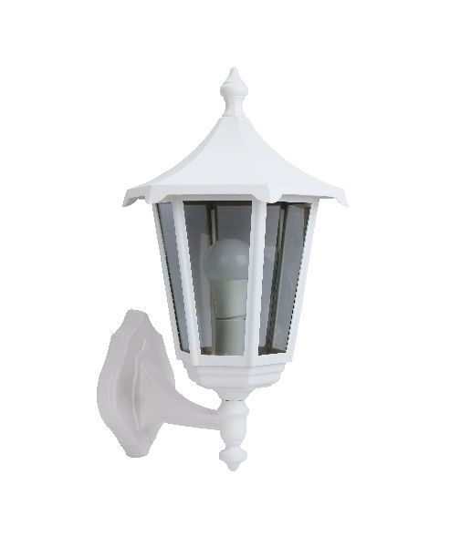 Monaco - appl. mur ext. (bas) ip43 ik02, blanc, e27 100w max., lampe n - 3030