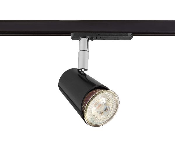 Judy 029-spot rail 1 all. 029 gu10, noir, a/lpe led 5,5w 3000k 410lm d - 4160