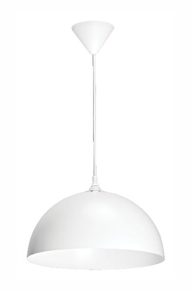 Como - suspension e27 60w max, ø335mm, acier blanc, lampe non incl. - 4207