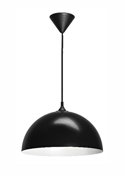 Como - suspension e27 60w max, ø335mm, acier noir, lampe non incl. - 4209