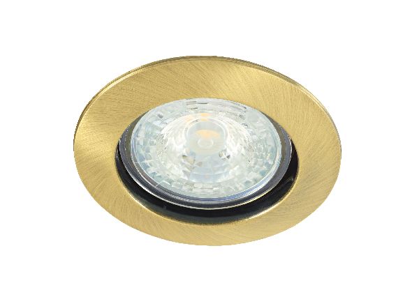 Fixo 230 cx -encastré gu10, rond, fixe, bronze, connex. s/outil, lampe - 4563