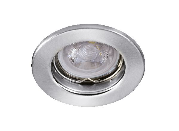 Saturne - encastré gu5,3, rond, fixe, nickel, lampe non incl. - 4605