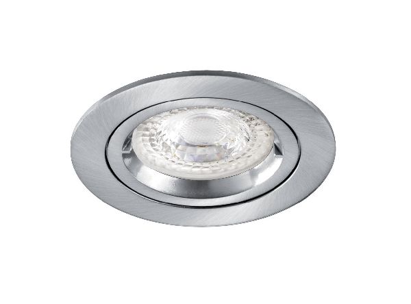 Speed 50 r 12 - encastré gu5,3, rond, fixe, nickel, lampe non incl. - 4802