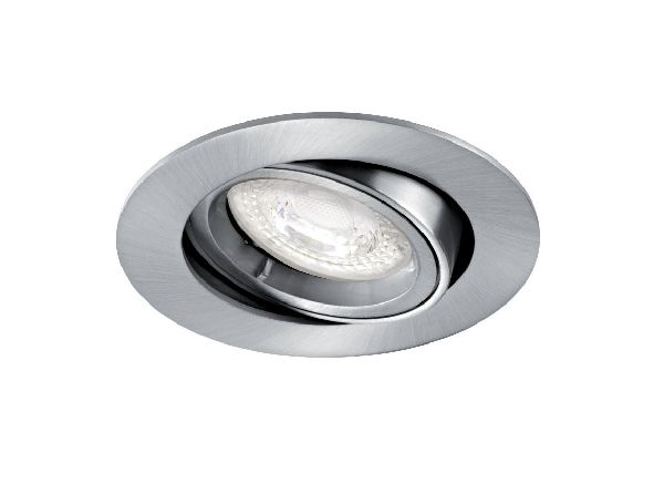 Speed 70 r 12 - encastré gu5,3, rond, basculant, nickel, lampe non inc - 4836