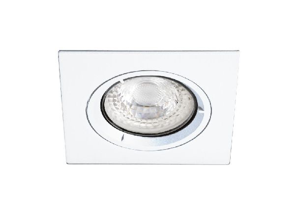 Speed 50 c 12 - encastré gu5,3, carré, fixe, blanc, lampe non incl. - 4850