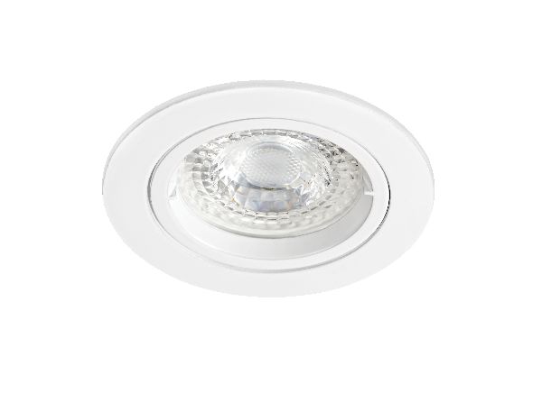 Speed 50 r 12 - encastré gu5,3, rond, fixe, blanc, lampe non incl. - 4856