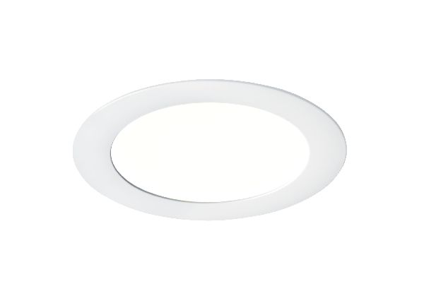 Flat led - downlight plat, rond, fixe, blanc, 110°, led intég. 13w 400 - 50081
