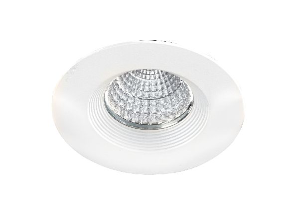 Elite f5 - encastré rond, fixe, a/module led 36° 13w 3000k 1100lm incl - 50130