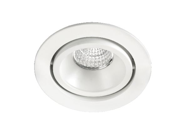 Elite a5 - encastré rond, basc., a/module led 36° 13w 3000k 1100lm inc - 50138