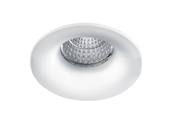 Elite f6 - encastré rond évasé, fixe, a/module led 36° 13w 3000k 1100l - 50150