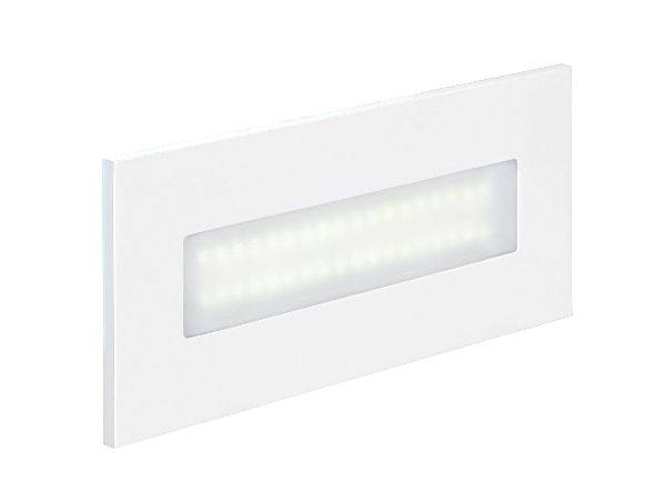 Baliz 3 - encastré mur rectang., fixe, blanc, led intég. 2,76w 2400k 1 - 50265