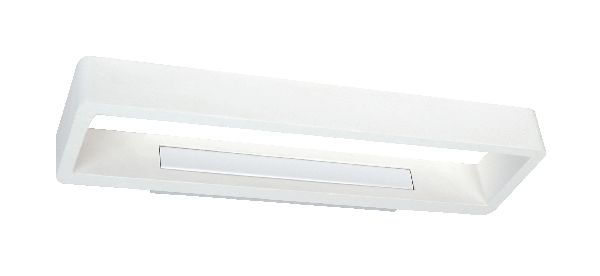 Lagon - applique mur plâtre, blanc, led intég. 7w 4200k - 50276