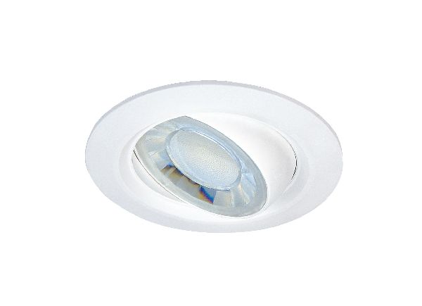 Eydi - encastré rond, basc., led intég. 8w 2700k 600lm dimmable - 50421