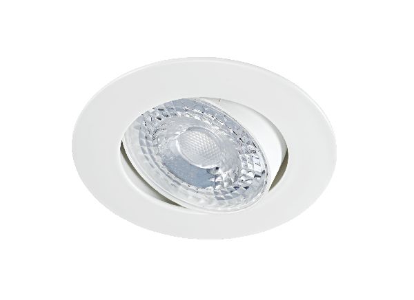 K8 - encastré, basc. 20°, blanc, led intég. 8w 3000k 680lm, ugr &lt;22, d - 50534