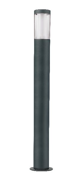 Saxo - borne 100cm ext. ip66 ik08, graphite, led intég. 8w 3000k 420lm - 50562