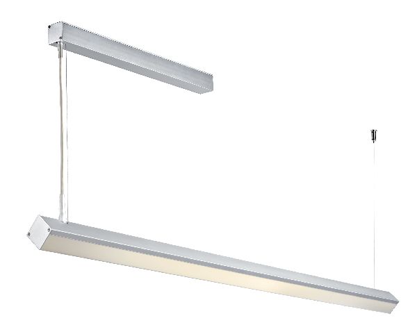 Asy led - suspension, 1185mm, gris, led intég. 22w 3000k 2300lm - 50563