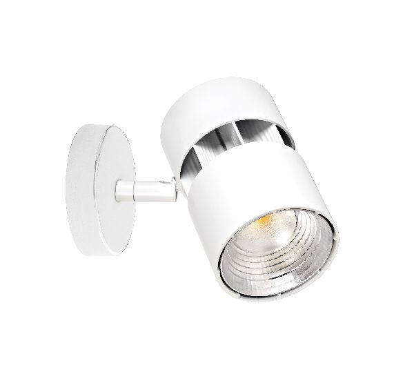 Ninety 01 - proj. s/patère, blanc, angle 30°, led intég. 30w 3000k 300 - 50570