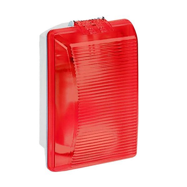 Hublot Rectangulaire Étanche Plexo Avec Diffuseur Rouge Pour legrand 062402