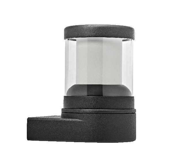 Polo led - appl. mur ext. ip64 ik07, graphite, led intég. 10w 4000k 79 - 50614