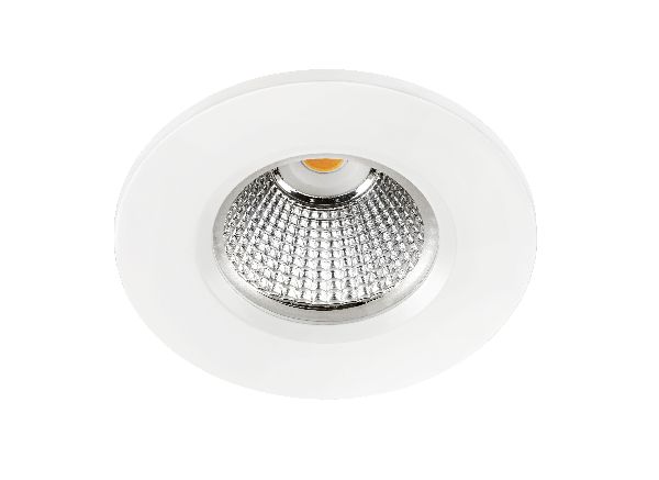 Dl-iso - encastré ip20/65, recouvrable, blanc, led intég. 8w 50° 3000k - 50652