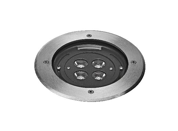 Tecnisol 150 - enc.sol ext. ip67 ik10, rond, inox, led 12w 10° 3000k 7 - 50664