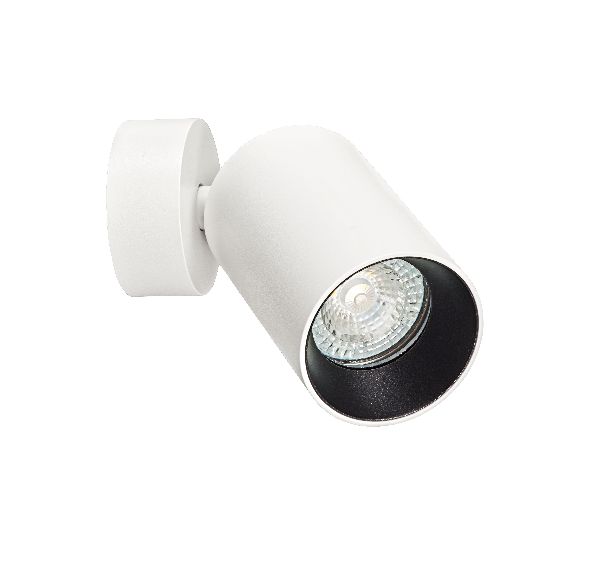 Nolan 01 - spot s/patère, blanc, a/lpe led 5,5w 3000k 410lm dimmable i - 50672