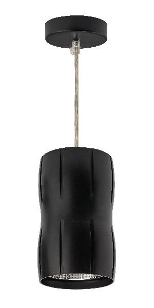 Curves - suspension, alu noir, led intég. 36° 33w 3000k 3300lm - 50697