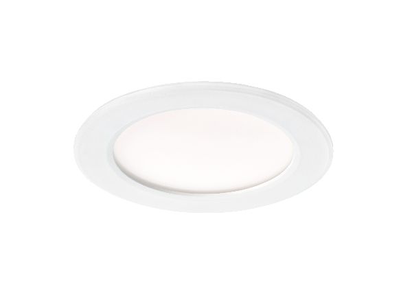 Flat-iso-downlight ip20/65 recouvr., fixe, blanc, led 13w 1050lm 3000/ - 50701