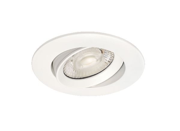 Axel - encastré ip20/65 vol.2, bascul., blanc, led 6w 550lm 3000/4000k - 50724