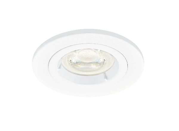 Dlt-iso 75 - encastré gu10 fixe, blanc, recouvrable, rt2012, lampe non - 50733