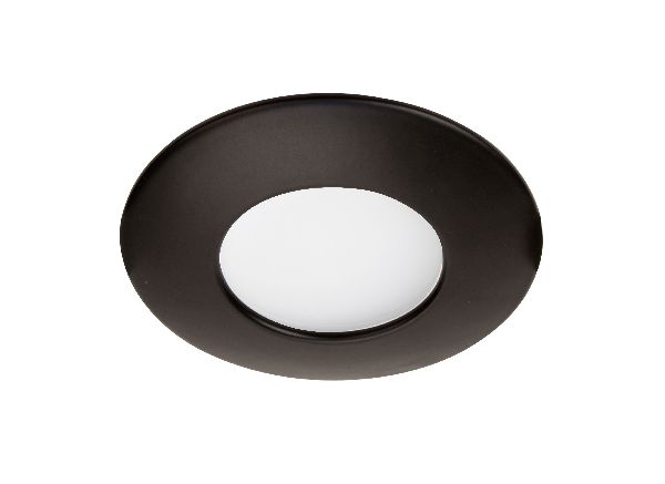 Aquaflat - encastré ip20/65 vol.2, fixe, noir, led intég. 6w 3000k 450 - 50792