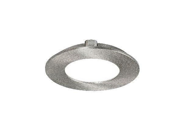 Flat cct - encastré plat fixe nickel 110° led 5w 450lm 3000/4000k (cct - 50802