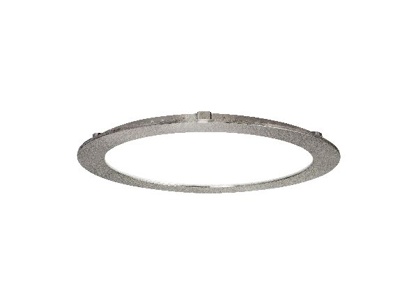 Flat cct - downlight plat rond fixe nickel 110° led 20w 1700lm 3000/40 - 50808