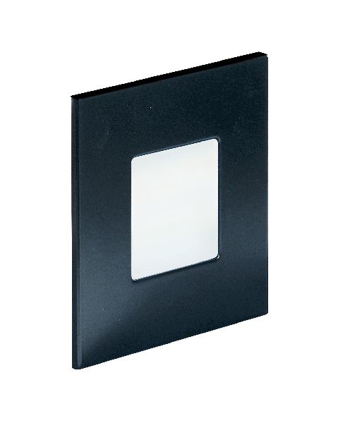Baliz 2 - encastré mur carré, fixe, noir, led intég. 0,92w 4200k 74lm - 50901