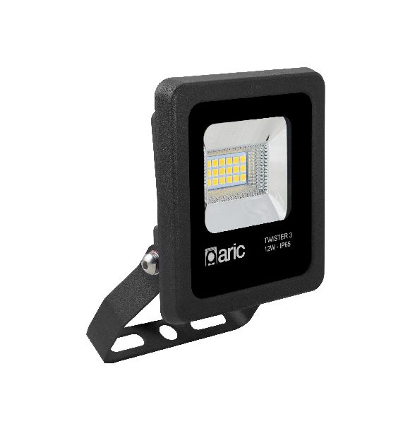 Twister 3 - proj. ext. ip65 ik08, noir, 90° led intégré 12w 4000k 1550lm - 50983